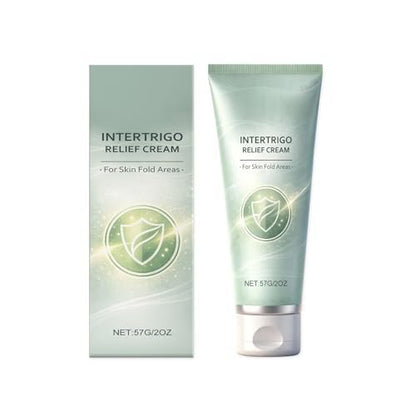 Intertrigo Cream for Treatment & Relief, Advanced Chafing Cream with Zinc Oxide & Undecylenic Acid – Non-Greasy Skin Protectant for Inner Thighs, Underarms, Skin Folds – Moisture Control, 2 Oz