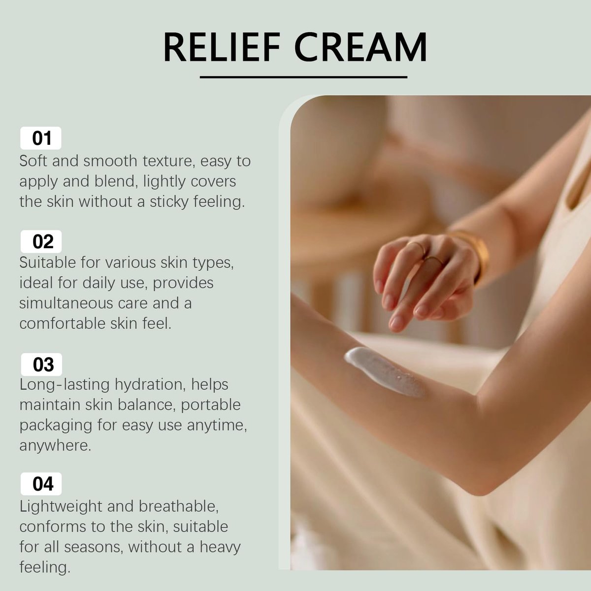 Intertrigo Cream for Treatment & Relief, Advanced Chafing Cream with Zinc Oxide & Undecylenic Acid – Non-Greasy Skin Protectant for Inner Thighs, Underarms, Skin Folds – Moisture Control, 2 Oz - görsel 9