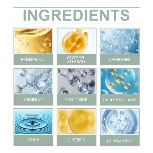 Intertrigo Cream for Treatment & Relief, Advanced Chafing Cream with Zinc Oxide & Undecylenic Acid – Non-Greasy Skin Protectant for Inner Thighs, Underarms, Skin Folds – Moisture Control, 2 Oz - görsel 14