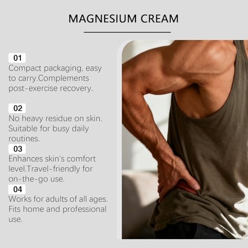 OSFRIAGE Magnesium Cream with MSM & Arnica - Fast-Absorbing, Non-Greasy Massage Cream for Skin Soothing & Daily Comfort (2-Pack) Avelisse