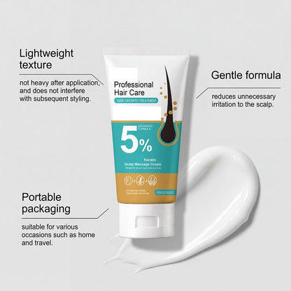 2-Pack 5% Minoxidil Hair Growth Scalp Massage Cream with Rosemary & Biotin – Anti Hair Loss Treatment for Men & Women, Activates Follicles & Promotes Regrowth, 3.53 Fl Oz Each Avelisse