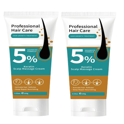 2-Pack 5% Minoxidil Hair Growth Scalp Massage Cream with Rosemary & Biotin – Anti Hair Loss Treatment for Men & Women, Activates Follicles & Promotes Regrowth, 3.53 Fl Oz Each Avelisse