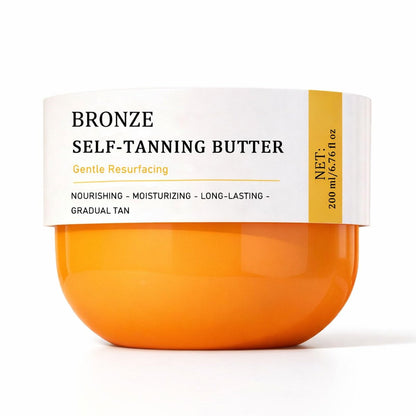 Bronze Tanning Butter – Hydrating Self-Tanning Butter for Body – No Orange Tones – 6.7 fl oz (150ml) Avelisse