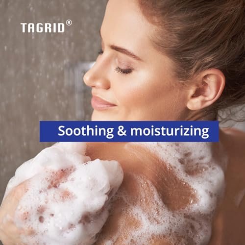 TAGRID Tea Tree Oatmeal Antifungal Soap for Sweaty Skin – Post-Workout Body Cleanser for Active Lifestyles & Gym, Gentle Daily Skin Care, 2-Pack Avelisse