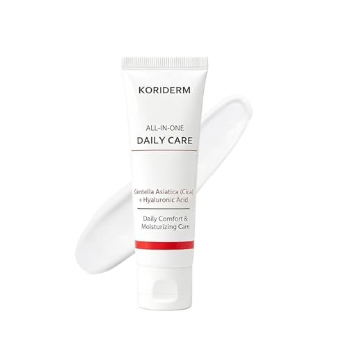Koriderm Time Reverse Cream - All-In-One Face Moisturizer with Centella Acid, Lightweight Hydrating Cream for Radiant Skin, 1.69 fl oz Avelisse