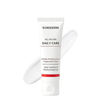 Koriderm Time Reverse Cream - All-In-One Face Moisturizer with Centella Acid, Lightweight Hydrating Cream for Radiant Skin, 1.69 fl oz Avelisse