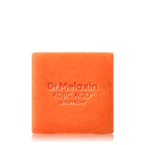 Dr.Melaxin Kojic Acid Turmeric Serum Soap with Niacinamide - Tone Care Cleansing Bar for Uneven Skin Tone & Dark Spots, 3 Botanical Oils for Deep Cleansing, Facial & Body Soap - görsel 2