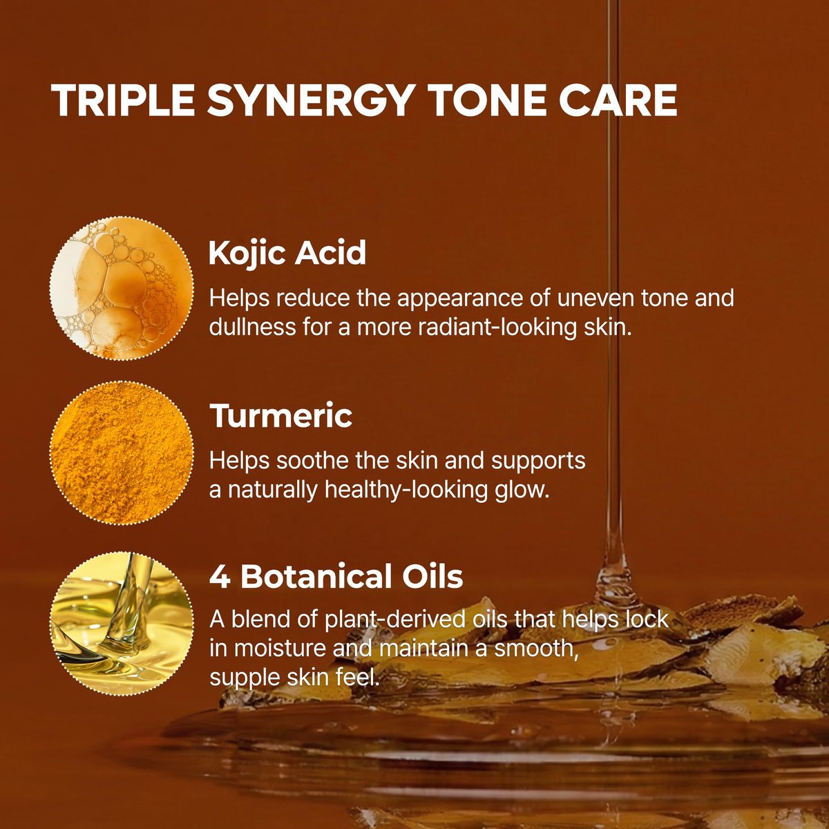 Dr.Melaxin Kojic Acid Turmeric Serum Soap with Niacinamide - Tone Care Cleansing Bar for Uneven Skin Tone & Dark Spots, 3 Botanical Oils for Deep Cleansing, Facial & Body Soap - görsel 7