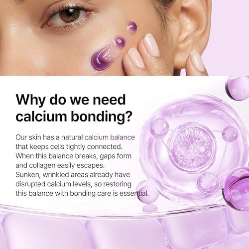 Dr.Melaxin Calcium Bonding Eye Cream with Peptides & Rebornic - Firming Eye Treatment for Wrinkles, Puffy Eyes, Dark Circles & Hydrating Care, 0.51 fl.oz Avelisse