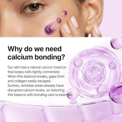 Dr.Melaxin Calcium Bonding Eye Cream with Peptides & Rebornic - Firming Eye Treatment for Wrinkles, Puffy Eyes, Dark Circles & Hydrating Care, 0.51 fl.oz Avelisse