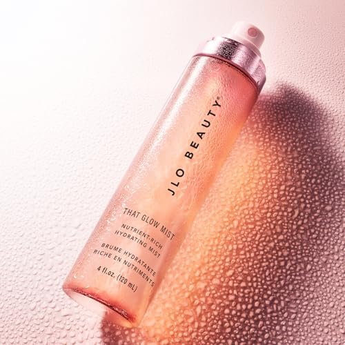 JLO BEAUTY That Glow Mist Hydrating Face Spray – Niacinamide, Hyaluronic Acid & Ceramide Complex – Refreshing Vitamin Mist for Instant Glow & Dewy Skin, 4 oz Avelisse