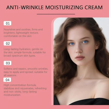 Birunwer 2-Pack All-In-One Time Reverse Cream with Centella Asiatica, Collagen & Hyaluronic Acid – Deeply Moisturizing Anti-Aging Face Cream Avelisse