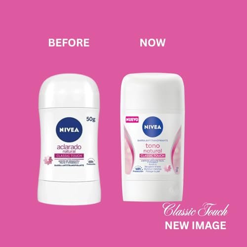NIVEA Women Deodorant Stick Classic Touch 1.76 oz (50 g) – 48H Odor Protection – Pack of 3 Avelisse