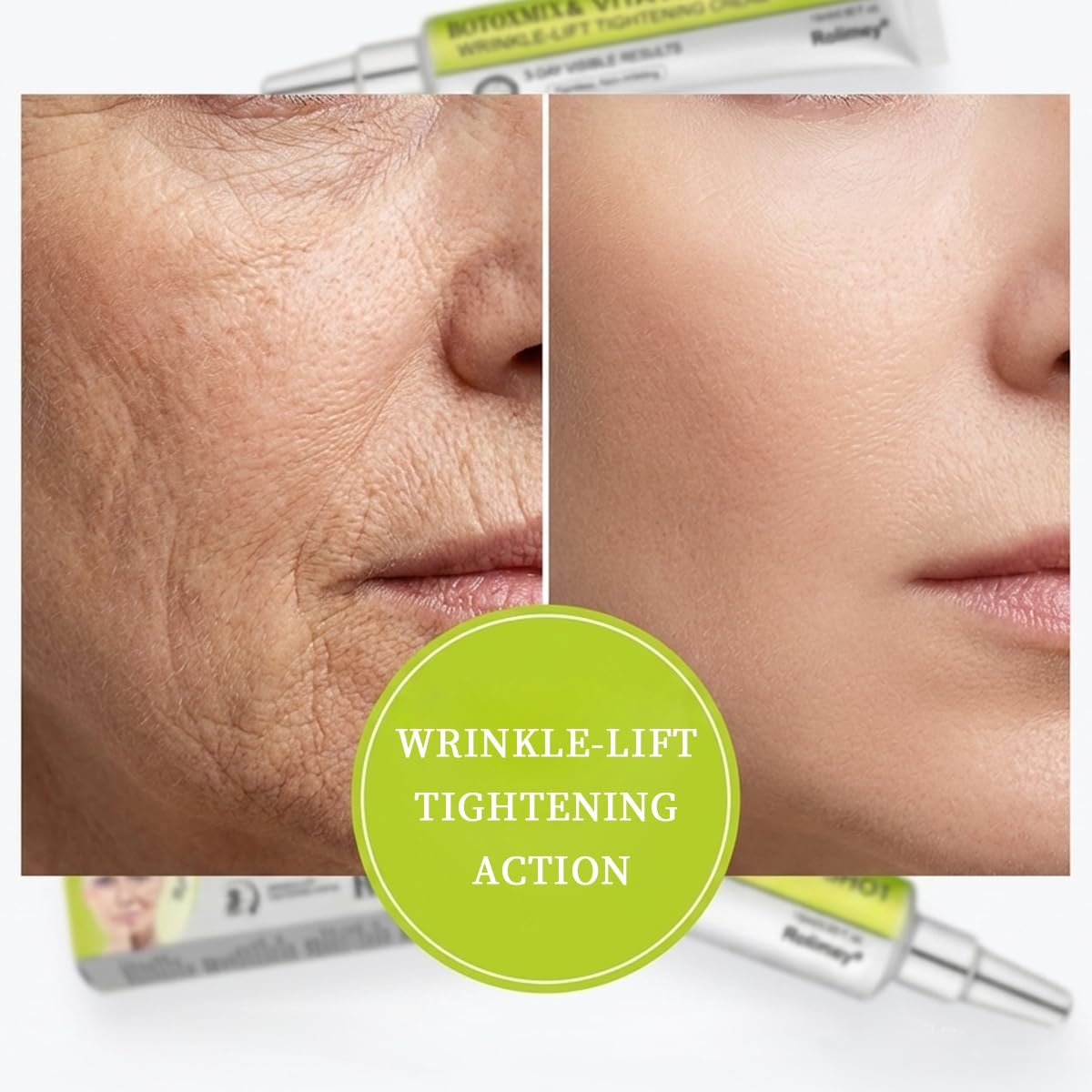 2Pcs Vita-A Retinol Shot Wrinkle-Lift Tightening Cream - Anti-Aging Moisturizer for Fine Lines, Pores & Smooth Skin - All Skin Types - görsel 9