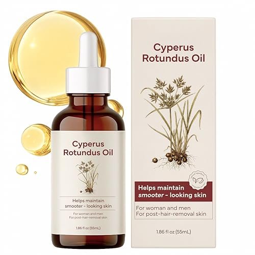 Metyou Cyperus Rotundus Oil – Natural Hair Removal Oil for Face & Body – Hair Inhibitor for Unwanted Hair Reduction, Daily Use & Post-Hair-Removal Care (55 mL) Avelisse