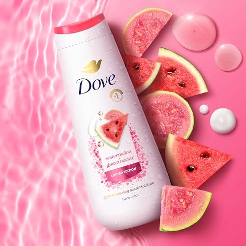 Dove Limited Edition Body Wash for Women 3 Count Mixed Summer Variety Pack, Hydrated & Soft Skin, 20 fl oz Avelisse