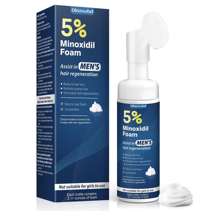 Olassubd Minoxidil 5% Foam for Men Hair Growth – 2.11 oz Avelisse