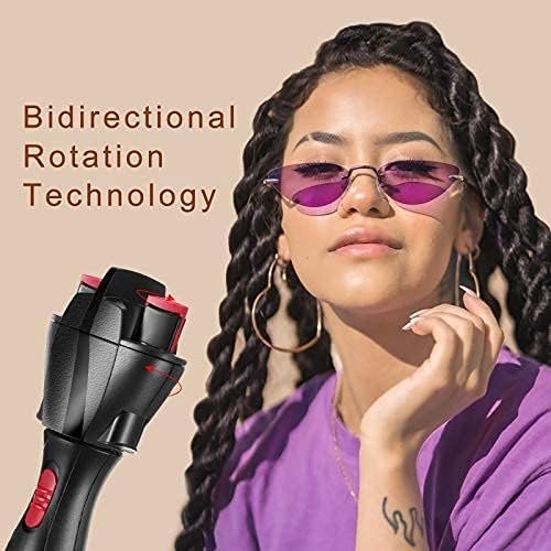 Automatic Hair Braider - Electric Hair Twister and Braider Machine, Auto Smart DIY Hair Styling Tool for Women and Girls (Battery Operated, Not Included) Avelisse