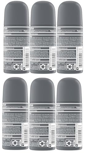 Dove Men+Care Antiperspirant Deodorant Dry Spray, Clean Comfort Scent, 72-Hour Sweat & Odor Protection, Travel Size 1 oz (Pack of 6) Avelisse