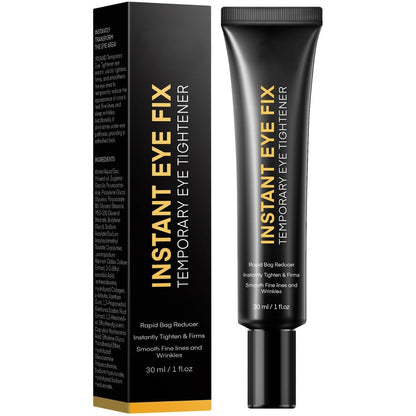 Foffreo Temporary Instant Under Eye Tightener - Reduces Bags, Dark Circles, Puffiness & Wrinkles - Advanced Firming Polysaccharide Formula 30 ml Avelisse