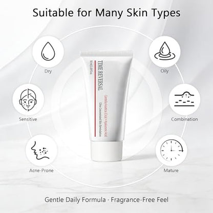EZBNG Koriderm Time Reverse Cream All-In-One Skin Moisturizer - Nourishing, Hydrating, Firming Face Cream Avelisse