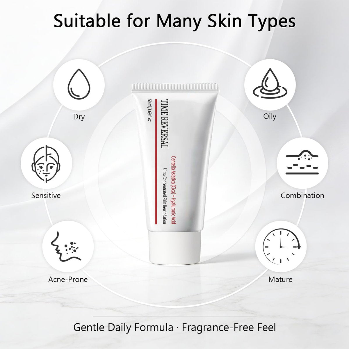 EZBNG Koriderm Time Reverse Cream All-In-One Skin Moisturizer - Nourishing, Hydrating, Firming Face Cream Avelisse