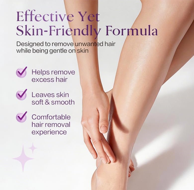 URperf Hair Removal Cream for Body, Legs, Arms, Underarms & Bikini Line, 5.07 Fl Oz / 150 mL Avelisse