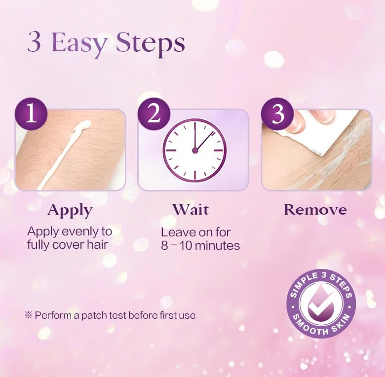URperf Hair Removal Cream for Body, Legs, Arms, Underarms & Bikini Line, 5.07 Fl Oz / 150 mL Avelisse