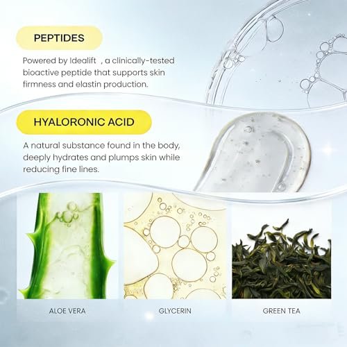 OKOA Skin Instant Lifting Cream – Dual Action with Peptides & Hyaluronic Acid for All Skin Types Avelisse