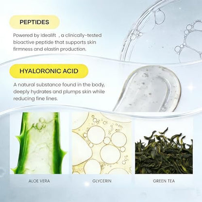 OKOA Skin Instant Lifting Cream – Dual Action with Peptides & Hyaluronic Acid for All Skin Types Avelisse