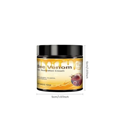 2 Pcs Bee Venom Skin Cream - Face Wrinkle Removal Firming Anti-Aging Moisturizer (2.12 Fl Oz Each) Avelisse