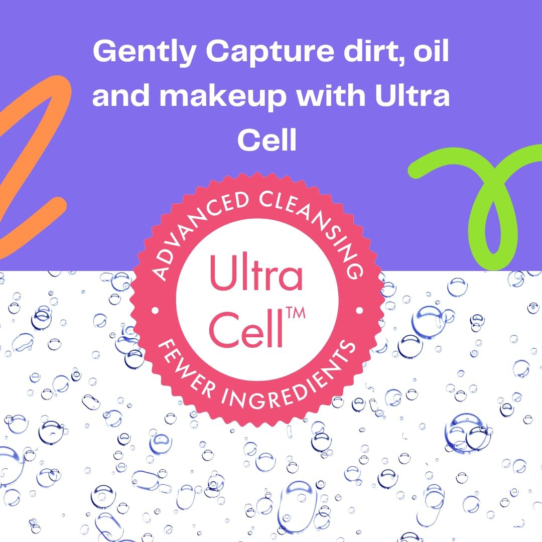 Simply Hazel Micellar Water – Naturally Gentle Makeup Remover & Face Cleanser, 10 Fl Oz - görsel 5