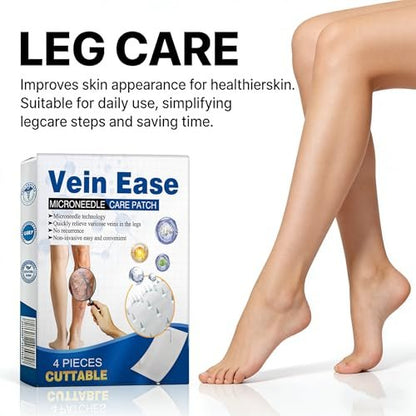 Vein Ease Microdarts Care Patch - 2 Boxes Professional Varicose Veins Treatment for Legs, Natural Ingredients, Improves Blood Circulation, Suitable for All Skin Types Avelisse