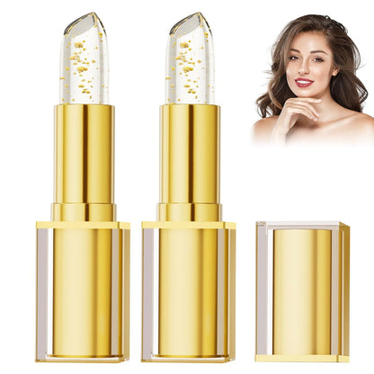 jioijioi 2-Pack True Tone pH Adjusting Lipstick – Clear Color Changing Lip Glow with Long-Lasting Moisture Avelisse