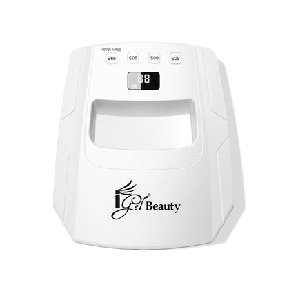 iGel Beauty Hybrid - X Nail Lamp: 48W UV/LED Wireless Rechargeable Nail Dryer with Smart Timer & Removable Tray Avelisse