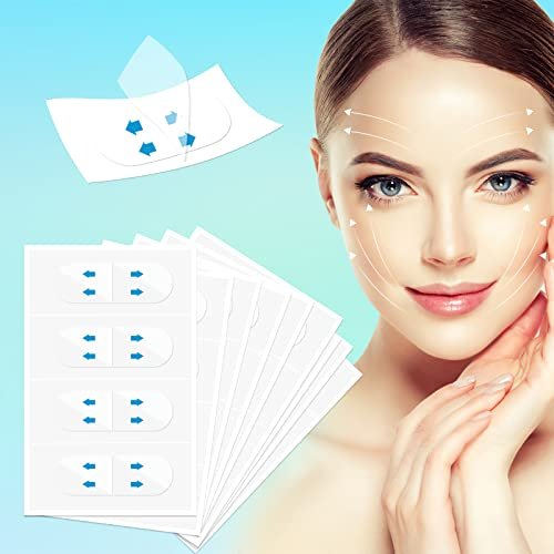 Netlkjonk 156PCS Instant Neck/Face Tape Lifting Invisible Face Lift Tape, Face Lifter Tape for Women for Jowls, Eyes, Wrinkles, Double Chin, Sagging Skin Avelisse