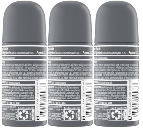 Dove Men+Care Antiperspirant Deodorant Dry Spray, Clean Comfort Scent, 72-Hour Sweat & Odor Protection, Travel Size 1 oz (3 Pack) Avelisse
