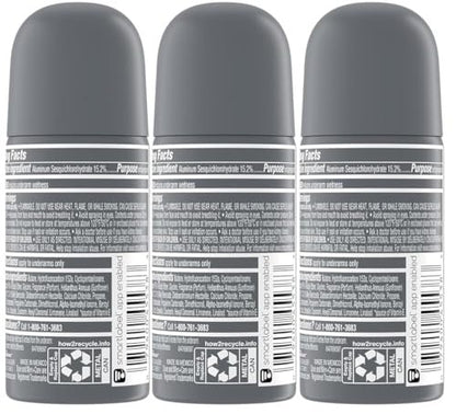 Dove Men+Care Antiperspirant Deodorant Dry Spray, Clean Comfort Scent, 72-Hour Sweat & Odor Protection, Travel Size 1 oz (3 Pack) Avelisse