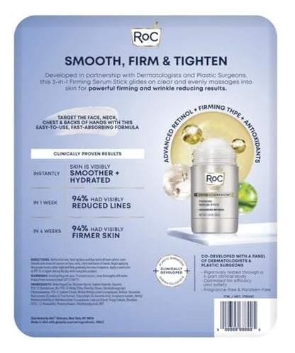 RoC Derm Correxion Firming Serum Stick - 1 oz, 2-Pack (Total 2 oz) Avelisse