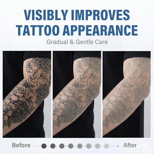 EXVITAMIN Tattoo Remover Spray - Safe & Effective Fading Spray for Old & Unwanted Tattoos, Natural Strength Formula, Supports Skin Recovery, for Men & Women, 4 Fl Oz Avelisse
