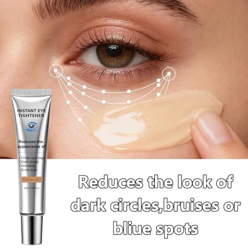 Instant Under Eye Lift Serum - Anti-Aging Formula for Under Bags and Wrinkles, Temporary Eye Tightener Cream Firming Primer Avelisse
