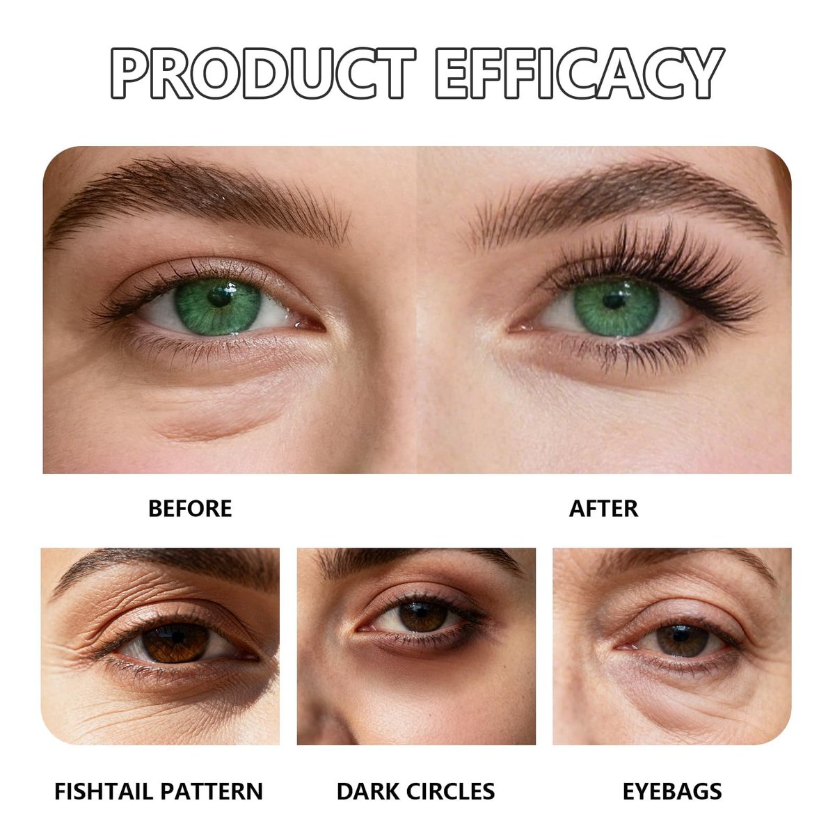 Instant Under Eye Lift Serum - Anti-Aging Formula for Under Bags and Wrinkles, Temporary Eye Tightener Cream Firming Primer Avelisse