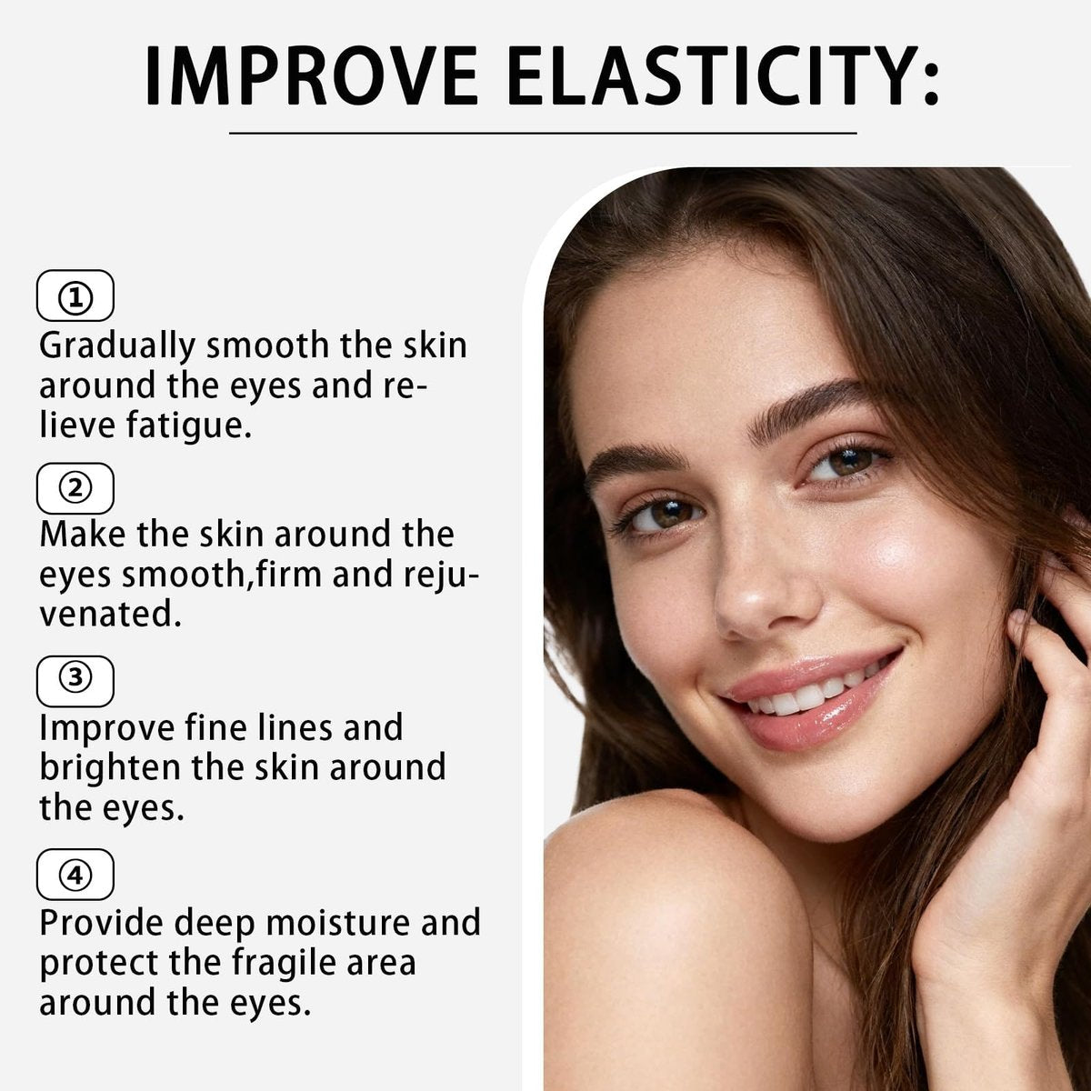 Instant Under Eye Lift Serum - Anti-Aging Formula for Under Bags and Wrinkles, Temporary Eye Tightener Cream Firming Primer Avelisse
