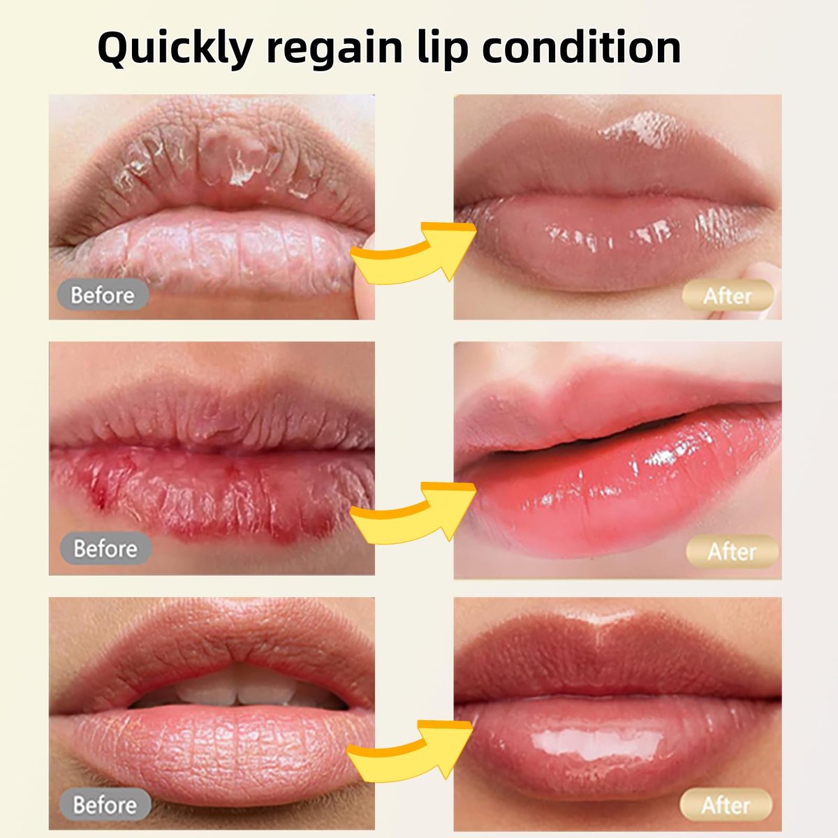 ZUZUBOON True Tone pH Adjusting Lipstick – Clear Lipstick That Changes Color, Long Lasting 24 Hour Moisturizing Lip Color for Women (Gold, 0.12 Fl Oz) - görsel 10