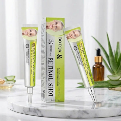 BOTO.X Retinol Shot Cream 2026 NEW Vita-A Wrinkle-Lift Tightening Retinal Shot Booster (2-Pack, 0.49 Fl Oz Each)
