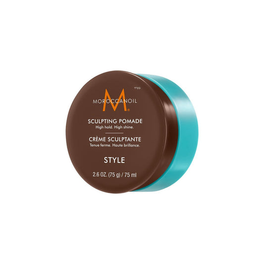 Moroccanoil Sculpting Pomade – Firm Hold, High Shine, Argan Oil-Infused Hair Styling Pomade for Men and Women (2.6 oz)