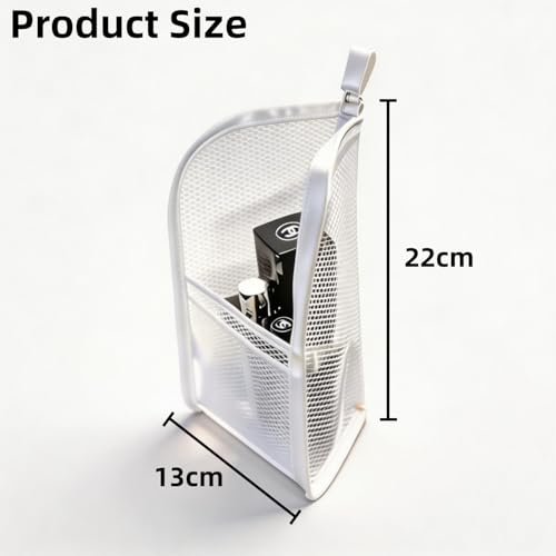 Chasefun Standing Toiletry Bag - Foldable Clear Hanging Travel Cosmetic Organizer, Large Capacity Waterproof EVA for Toothbrush & Toiletries (White) - görsel 14