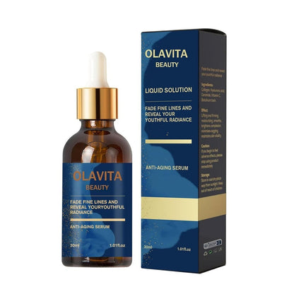 Original OLAVITA Facial Serum - Vitamin C & E Anti Aging Serum for Smoother Skin, Promotes Collagen Production (2 Fl Oz, Pack of 1) Avelisse