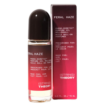 STRING THEORY Pheromone Roll On Cologne Oil for Men - Spicy & Smoky Vanilla Woody - Dark Rum, Vanilla, Oakwood & Skin Musk - Long-Lasting Fragrance - 0.5 Fl Oz Avelisse