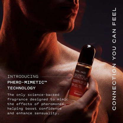 STRING THEORY Pheromone Roll On Cologne Oil for Men - Spicy & Smoky Vanilla Woody - Dark Rum, Vanilla, Oakwood & Skin Musk - Long-Lasting Fragrance - 0.5 Fl Oz Avelisse